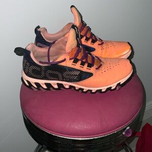 Adidas Vigor Bright Orange and Black Sneakers